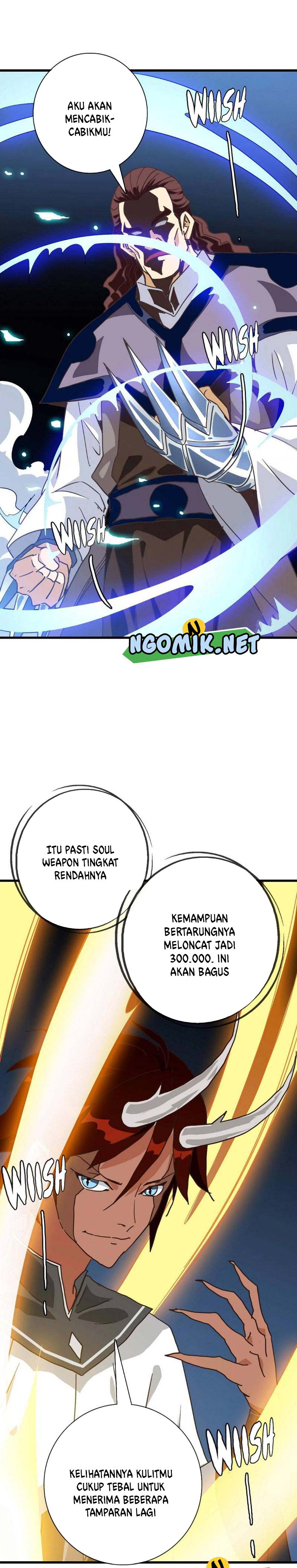 Crazy Leveling System Chapter 57 Bahasa Indonesia