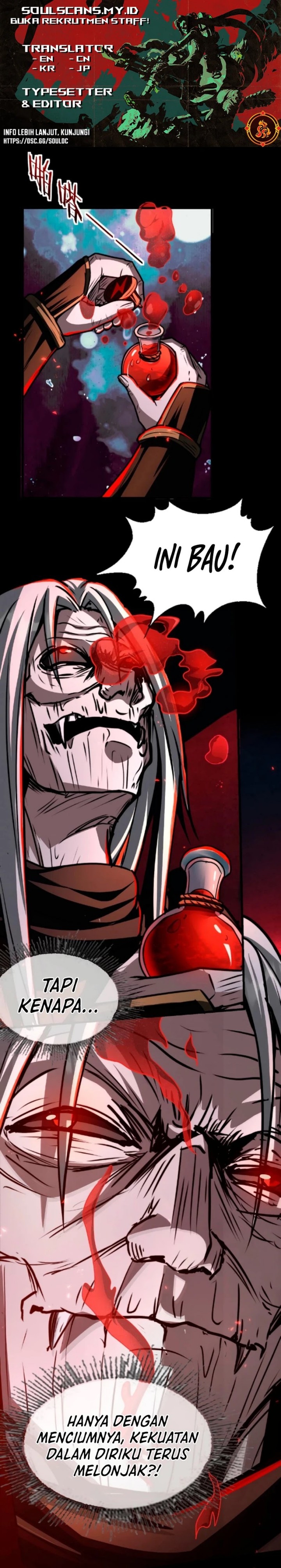 Creepy Pharmacist: All My Patients Are Horrific Chapter 50 Bahasa Indonesia