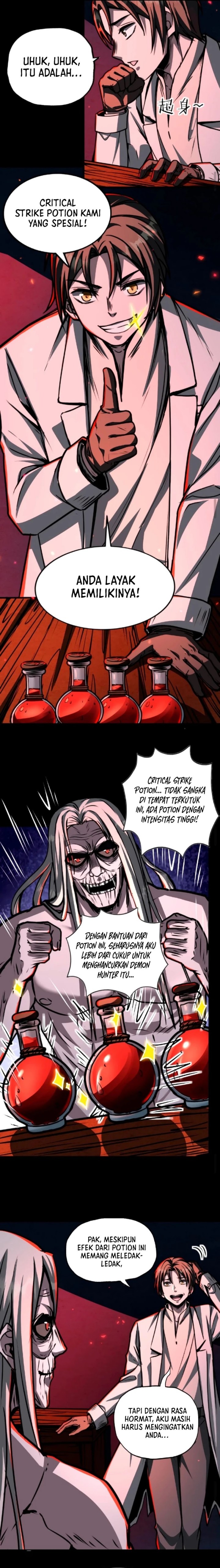 Creepy Pharmacist: All My Patients Are Horrific Chapter 50 Bahasa Indonesia