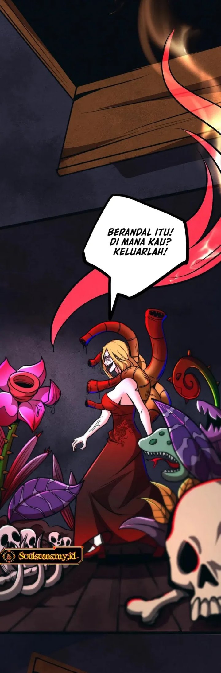 Creepy Pharmacist: All My Patients Are Horrific Chapter 66 Bahasa Indonesia