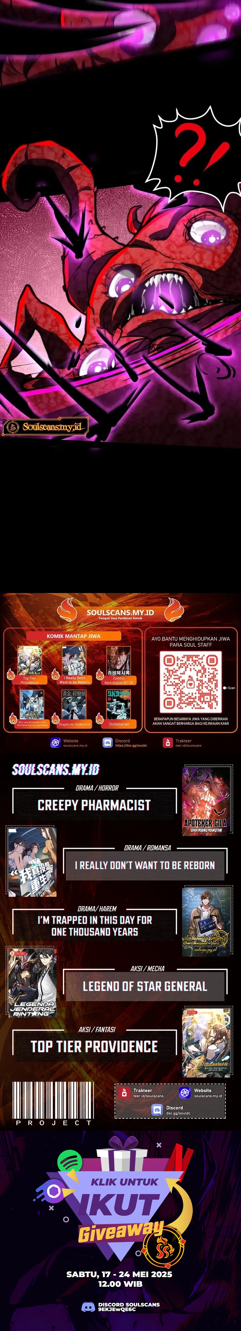 Creepy Pharmacist: All My Patients Are Horrific Chapter 93 Bahasa Indonesia