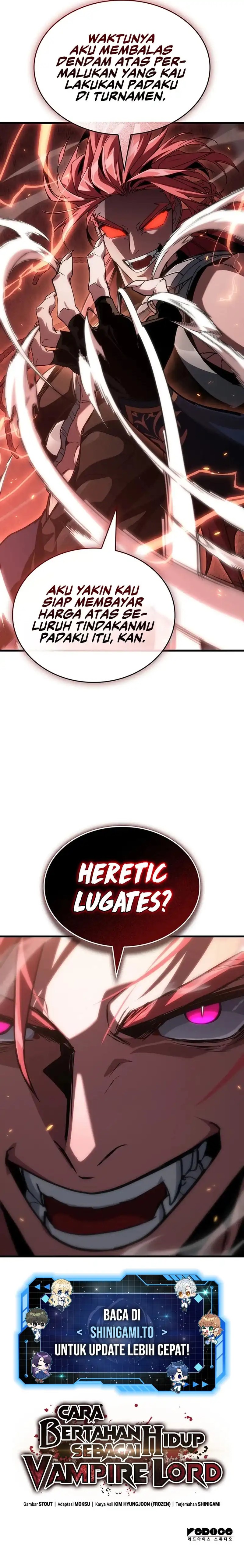 How to Live as the Vampire Lord (Crimson Reset) Chapter 22 Bahasa Indonesia