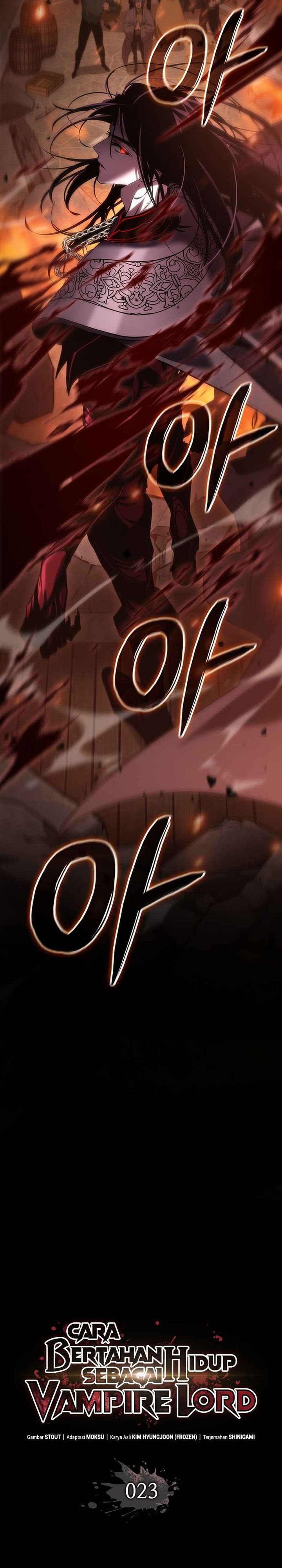 How to Live as the Vampire Lord (Crimson Reset) Chapter 23 Bahasa Indonesia