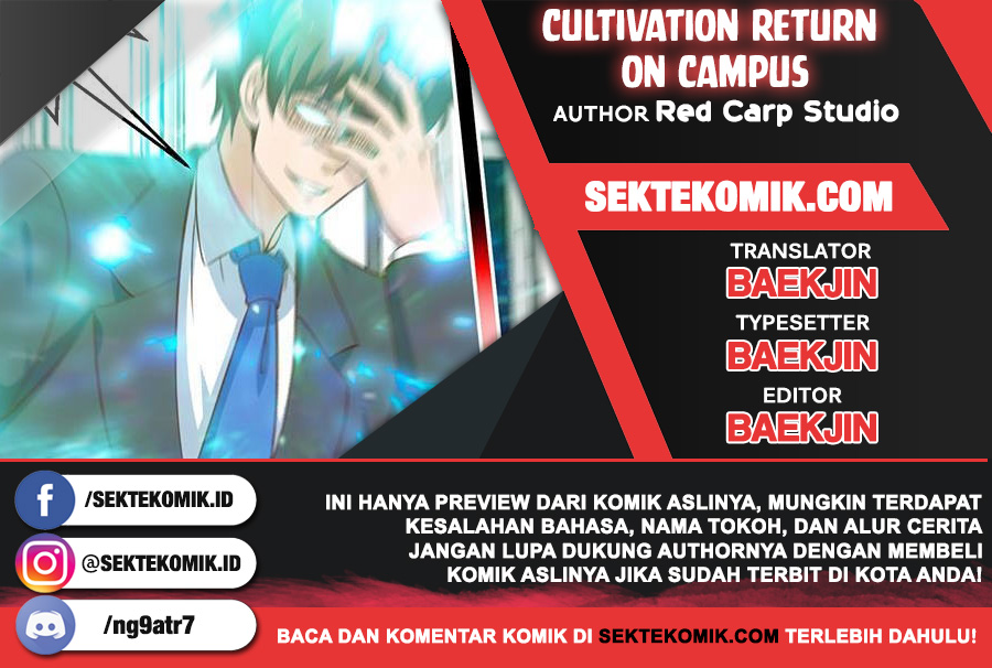 Cultivation Return on Campus Chapter 107 Bahasa Indonesia