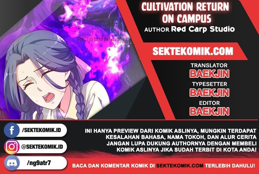 Cultivation Return on Campus Chapter 164 Bahasa Indonesia