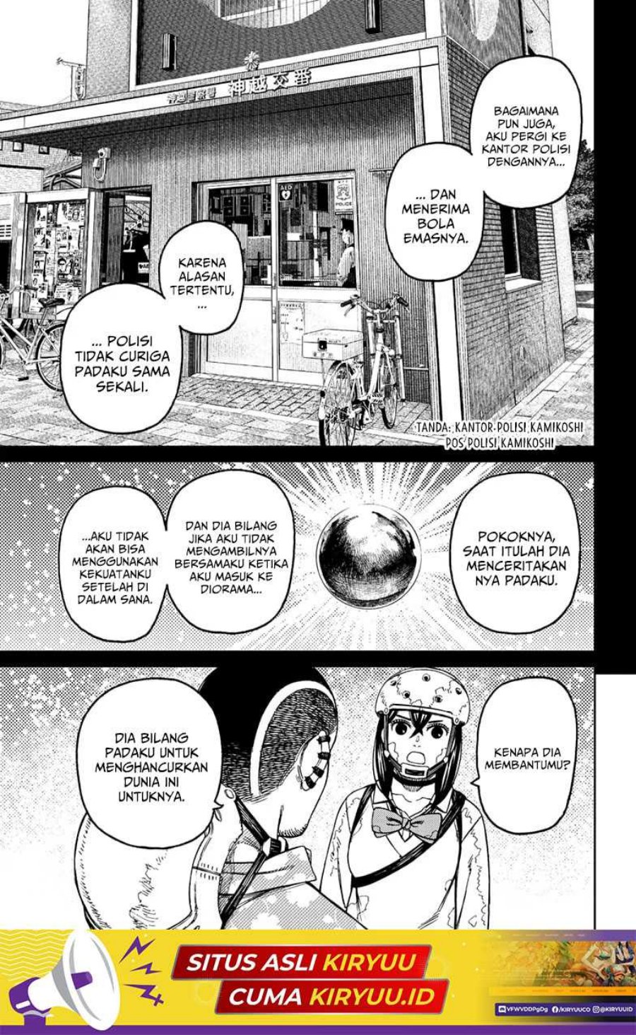 DANDADAN Chapter 137 Bahasa Indonesia