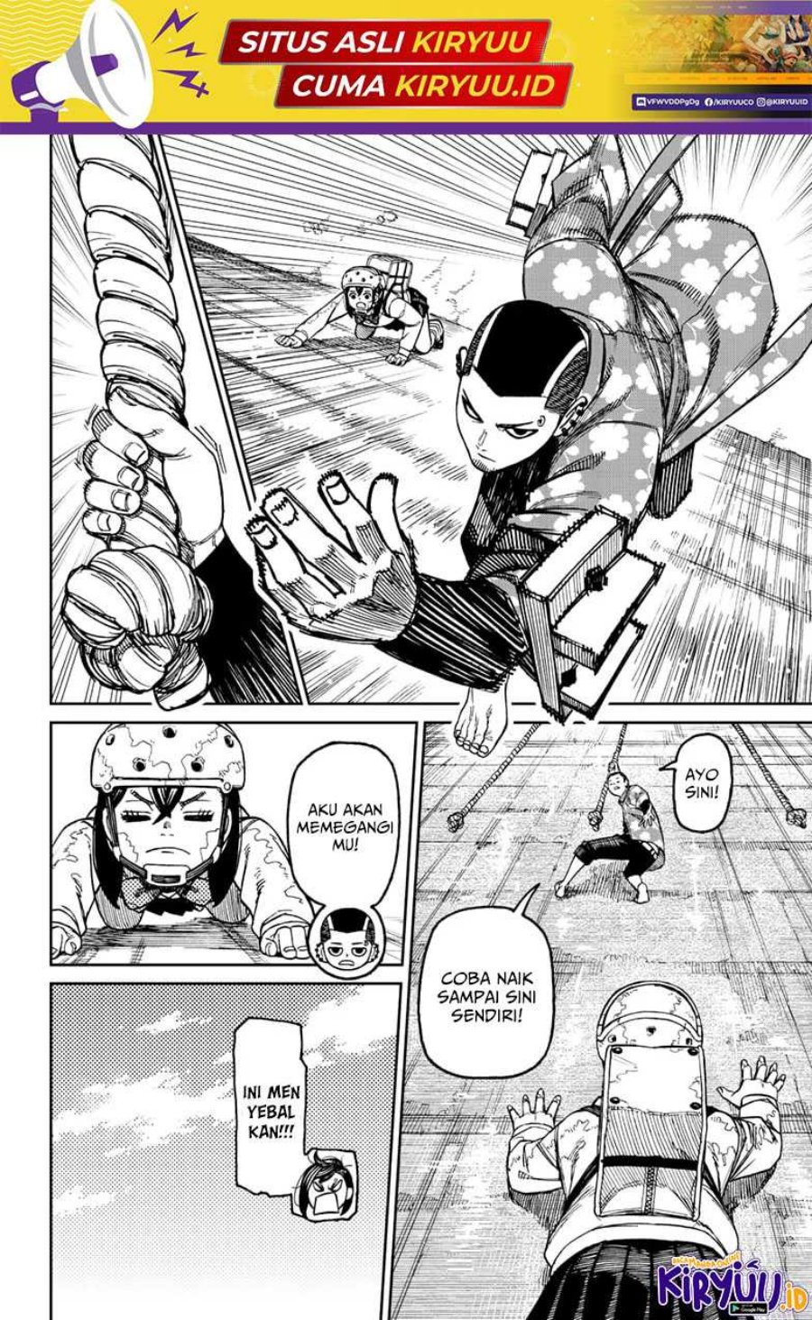 DANDADAN Chapter 137 Bahasa Indonesia