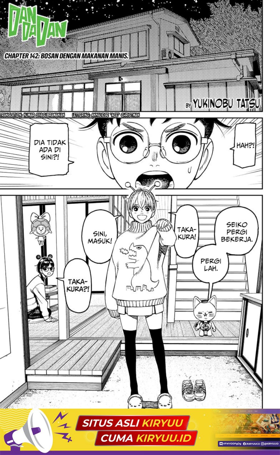 DANDADAN Chapter 142 Bahasa Indonesia