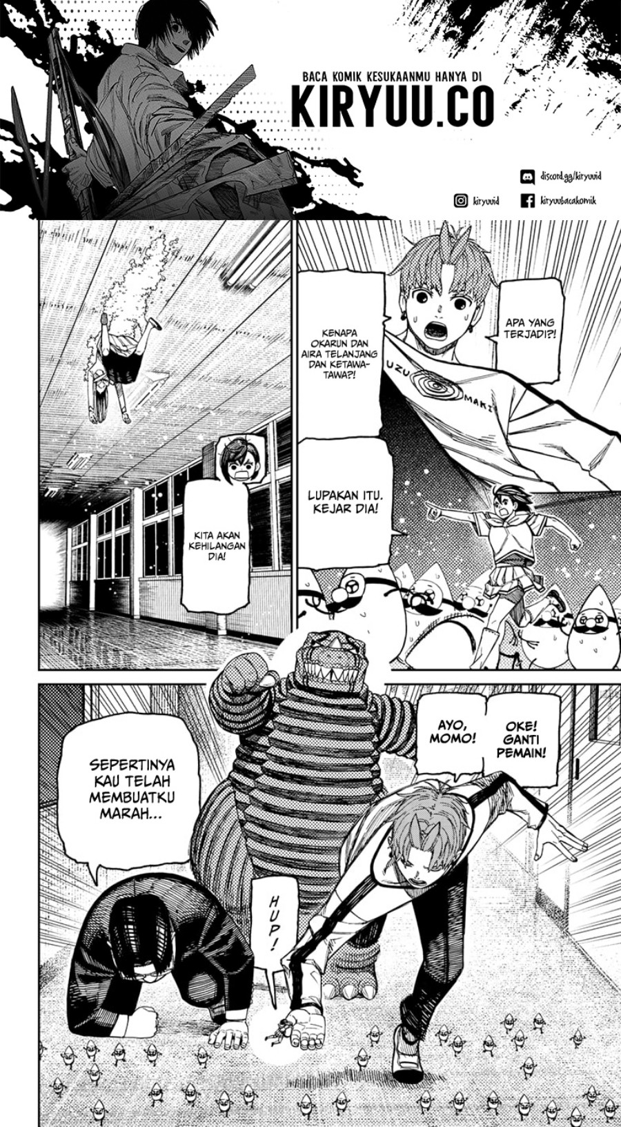 DANDADAN Chapter 173 Bahasa Indonesia