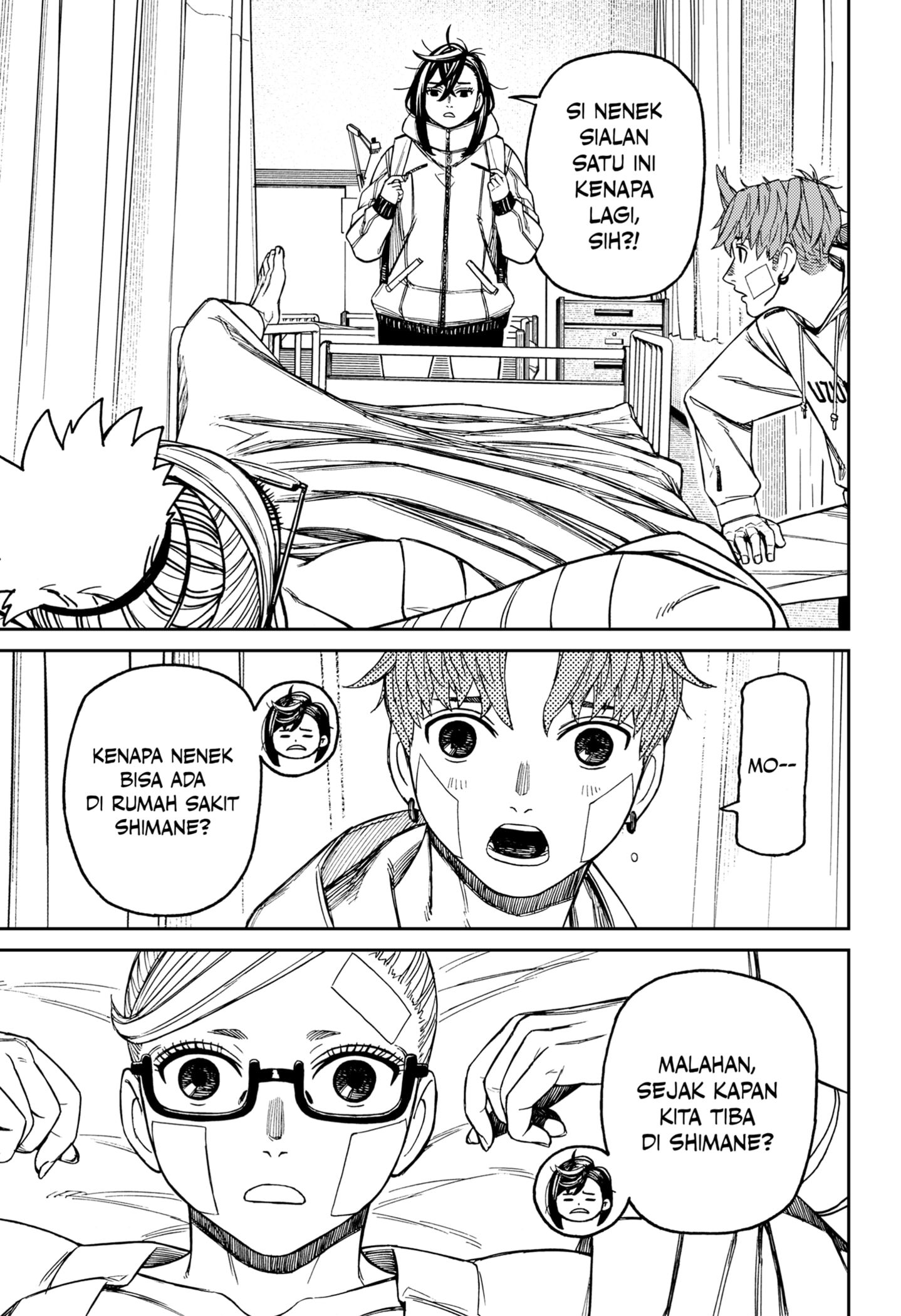 DANDADAN Chapter 210 Bahasa Indonesia