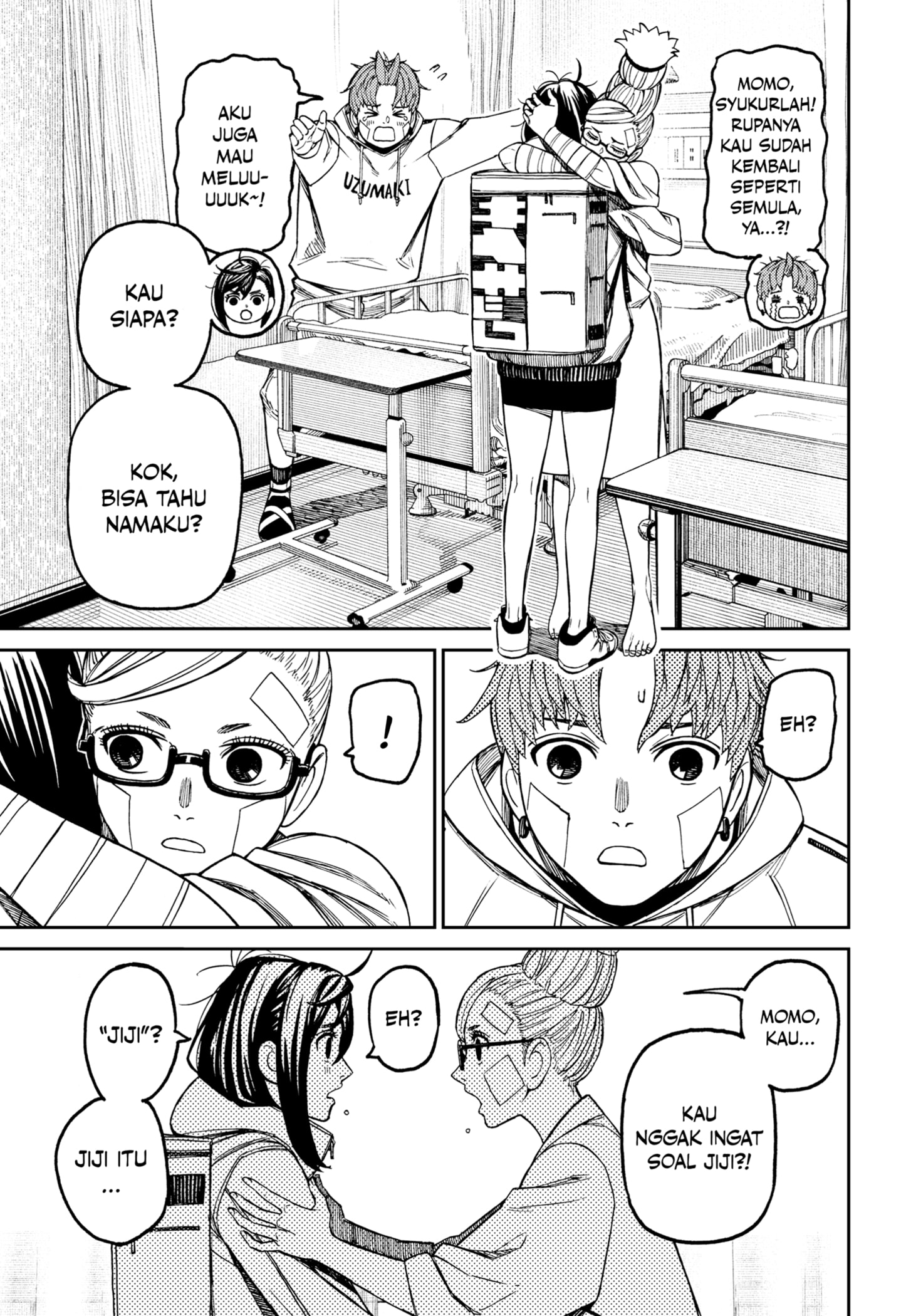 DANDADAN Chapter 210 Bahasa Indonesia