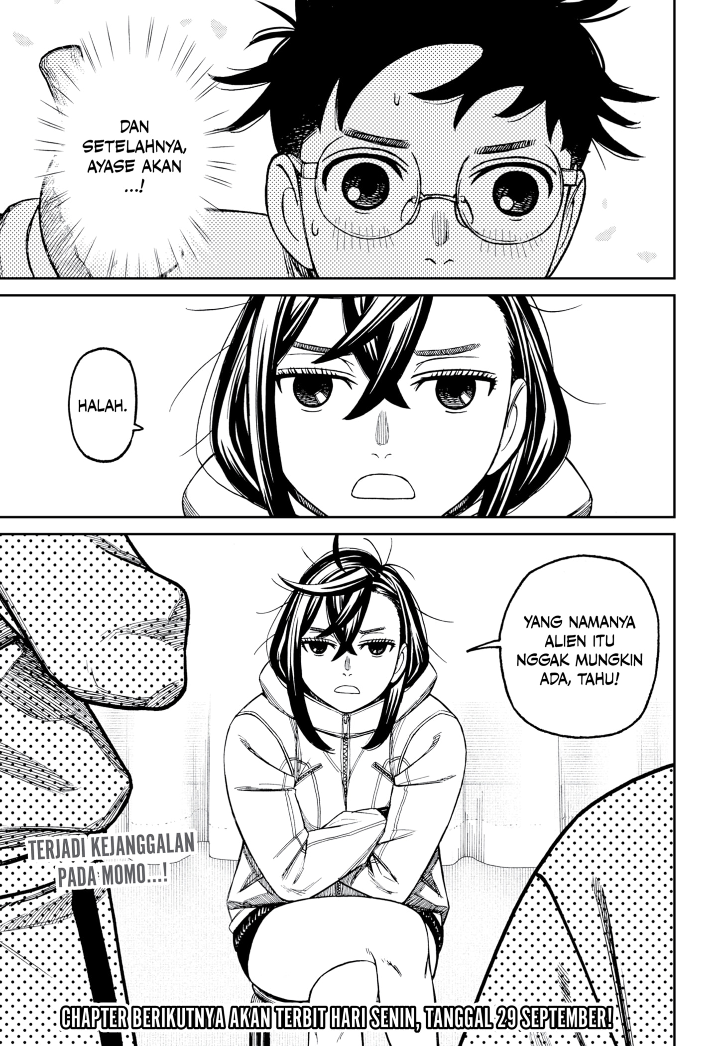 DANDADAN Chapter 210 Bahasa Indonesia