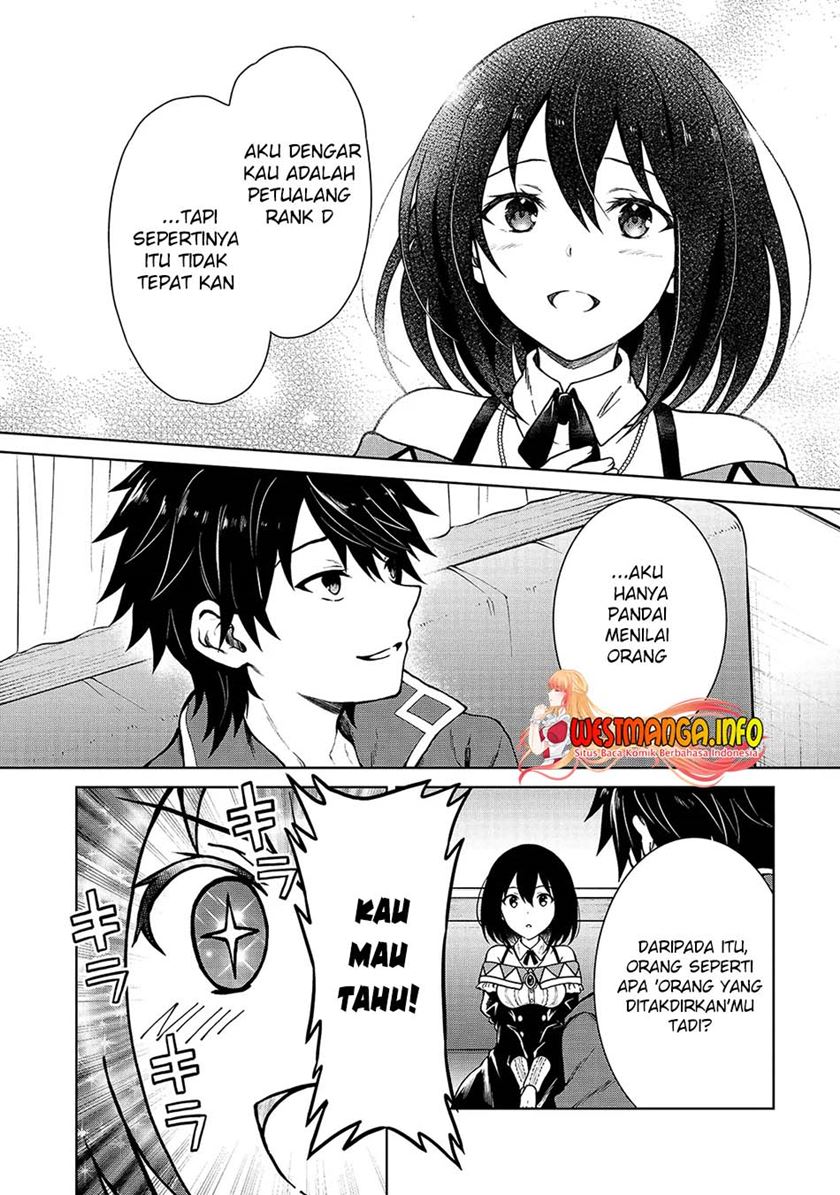 D Rank Adventurer Invited By A Brave Party, And The Stalking Princess Chapter 03 Bahasa Indonesia