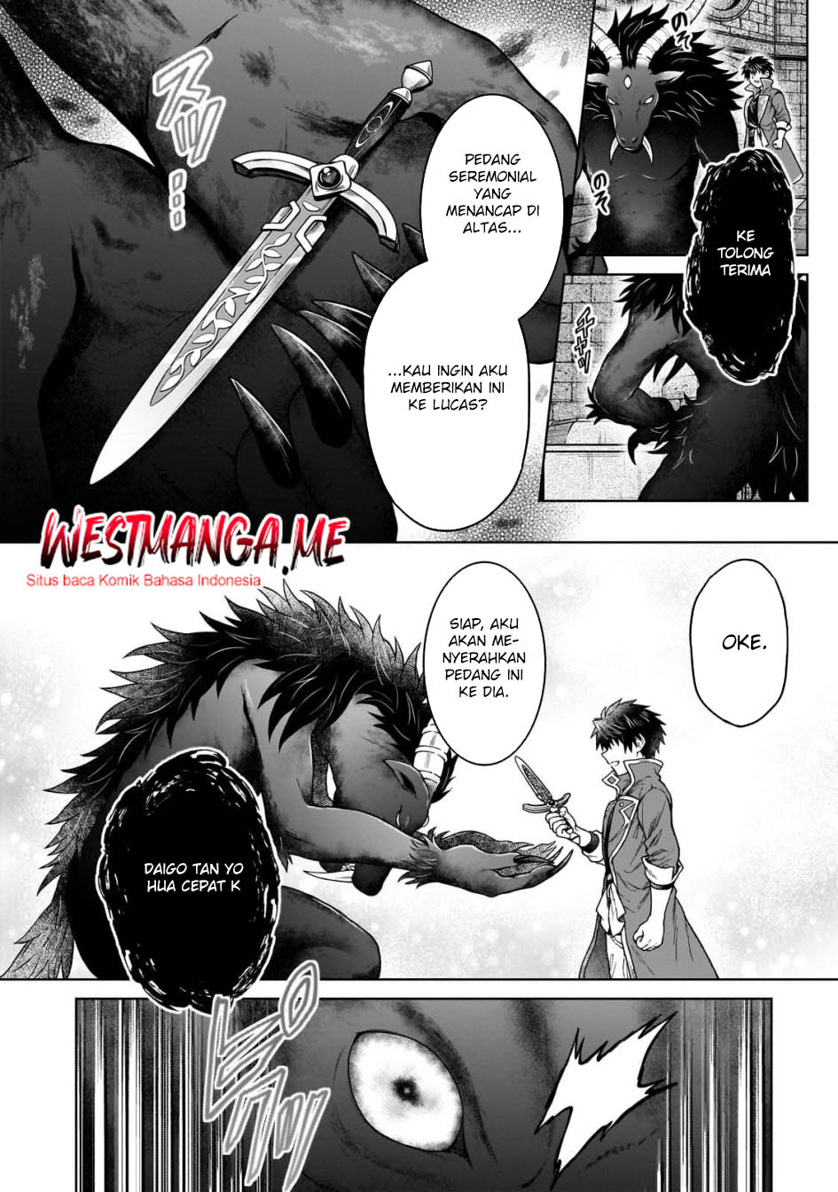D Rank Adventurer Invited By A Brave Party, And The Stalking Princess Chapter 42 Bahasa Indonesia
