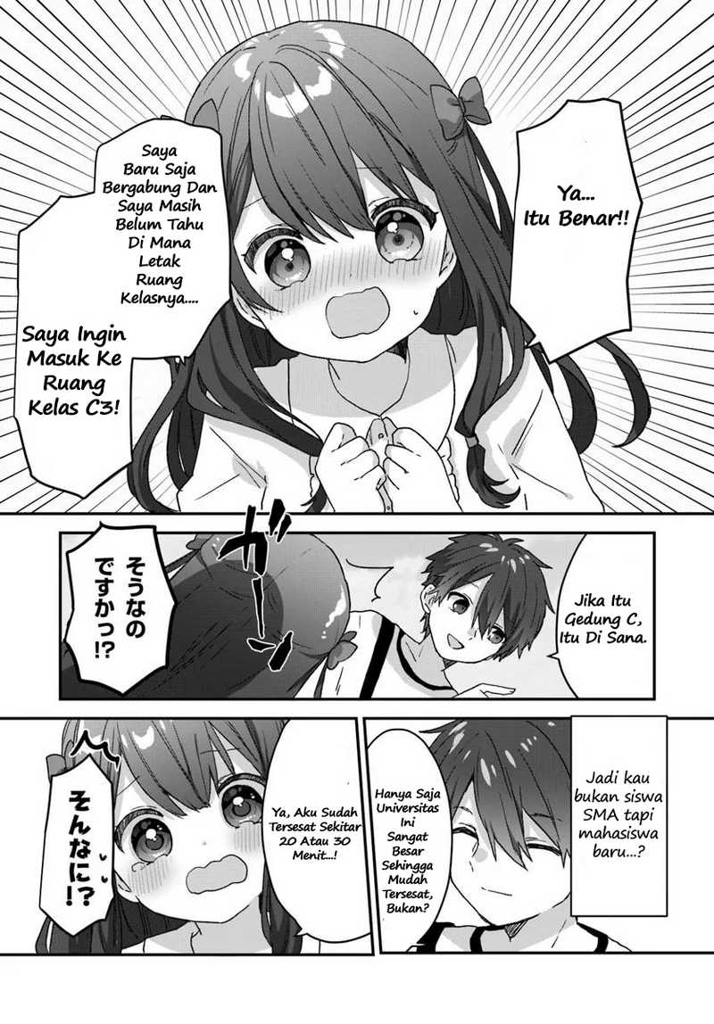 Daigaku Nyuugakuji Kara Uwasa Sareteita Bishoujo San Shimai, Ikiwakareteita Gimai Datta. Chapter 01 Bahasa Indonesia