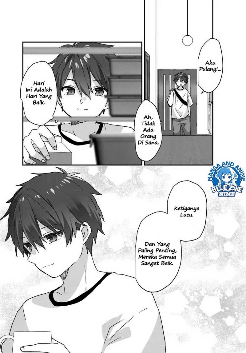 Daigaku Nyuugakuji Kara Uwasa Sareteita Bishoujo San Shimai, Ikiwakareteita Gimai Datta. Chapter 01 Bahasa Indonesia