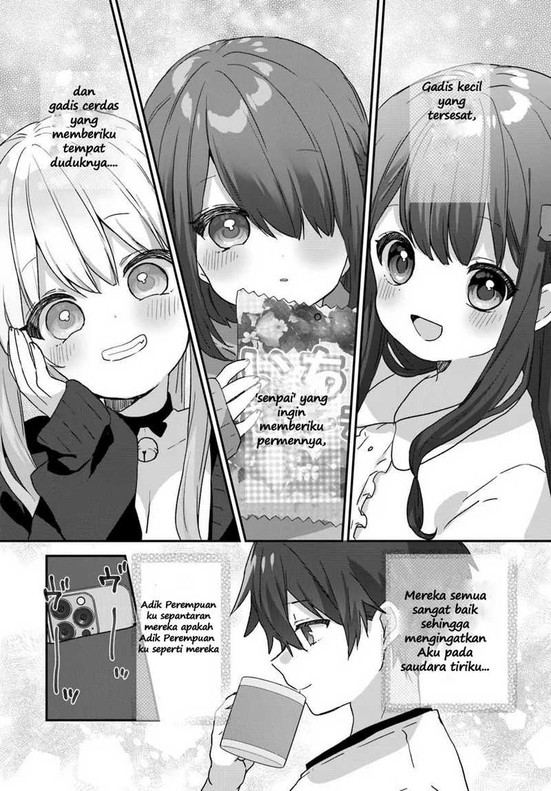 Daigaku Nyuugakuji Kara Uwasa Sareteita Bishoujo San Shimai, Ikiwakareteita Gimai Datta. Chapter 01 Bahasa Indonesia