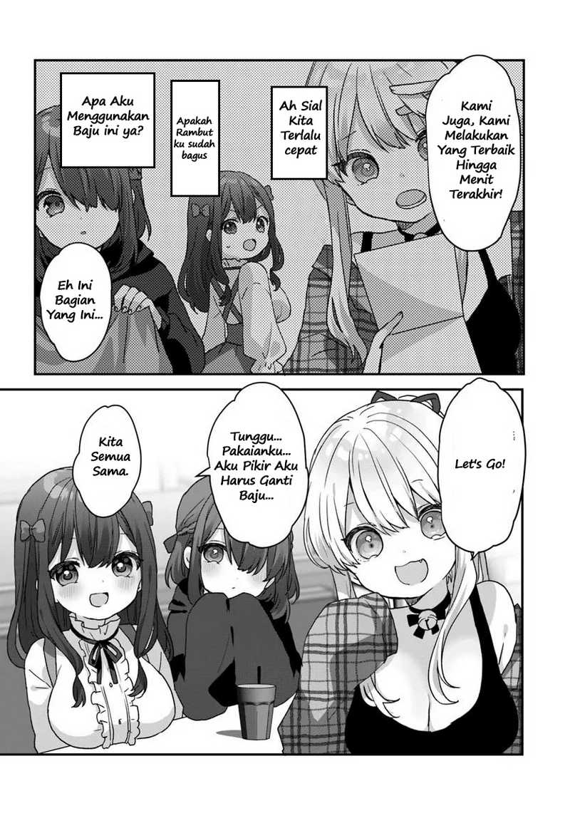 Daigaku Nyuugakuji Kara Uwasa Sareteita Bishoujo San Shimai, Ikiwakareteita Gimai Datta. Chapter 01 Bahasa Indonesia