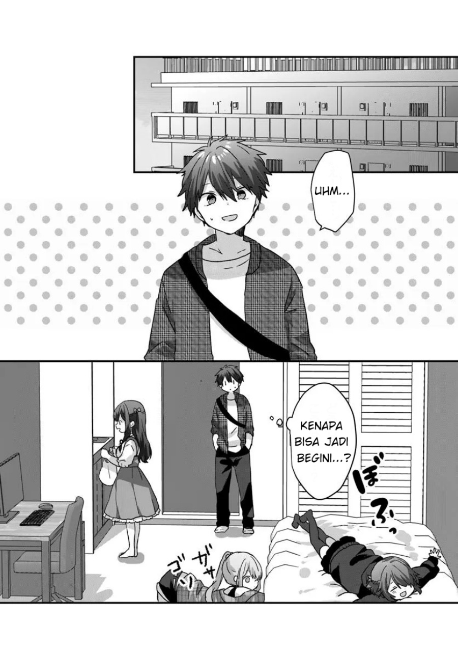 Daigaku Nyuugakuji Kara Uwasa Sareteita Bishoujo San Shimai, Ikiwakareteita Gimai Datta. chapter 2