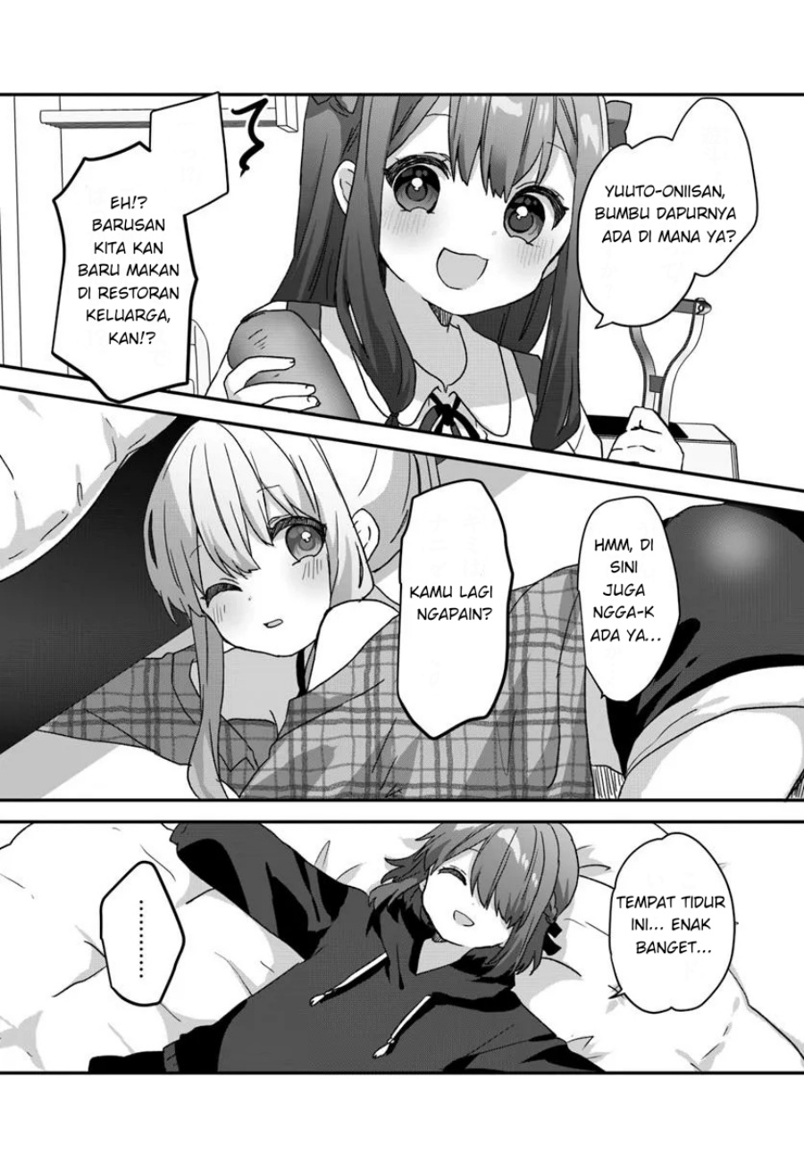 Daigaku Nyuugakuji Kara Uwasa Sareteita Bishoujo San Shimai, Ikiwakareteita Gimai Datta. chapter 2
