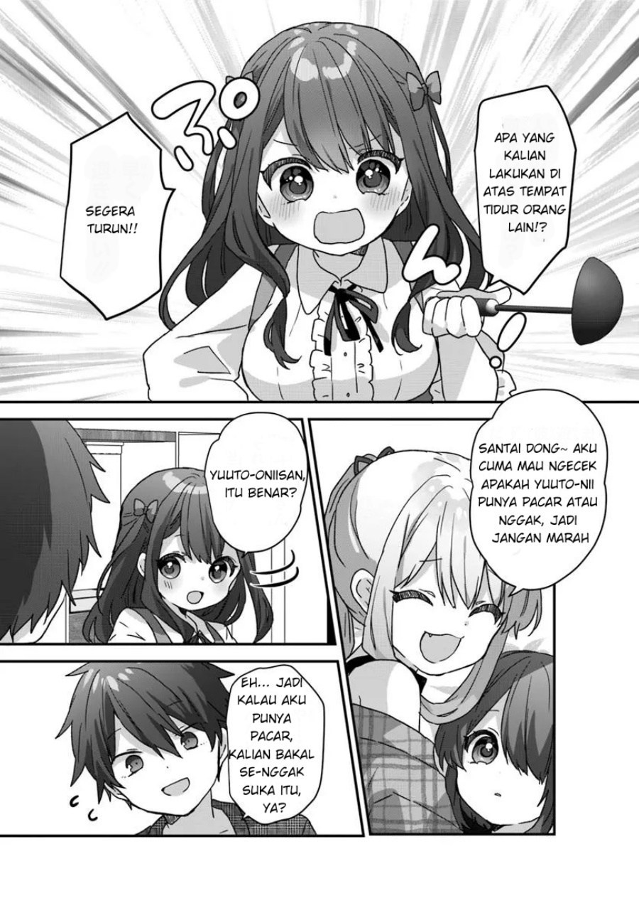 Daigaku Nyuugakuji Kara Uwasa Sareteita Bishoujo San Shimai, Ikiwakareteita Gimai Datta. chapter 2