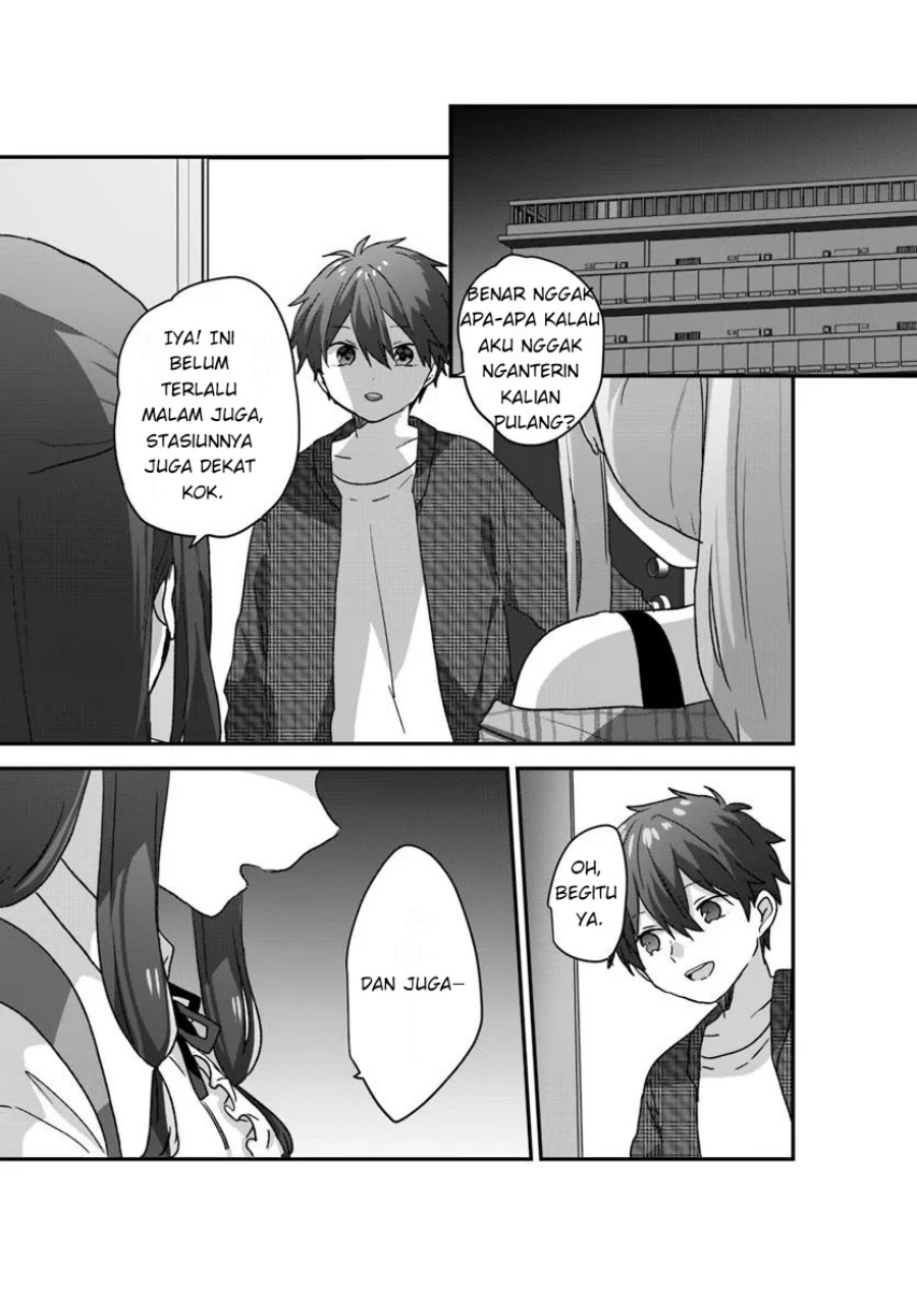 Daigaku Nyuugakuji Kara Uwasa Sareteita Bishoujo San Shimai, Ikiwakareteita Gimai Datta. chapter 2