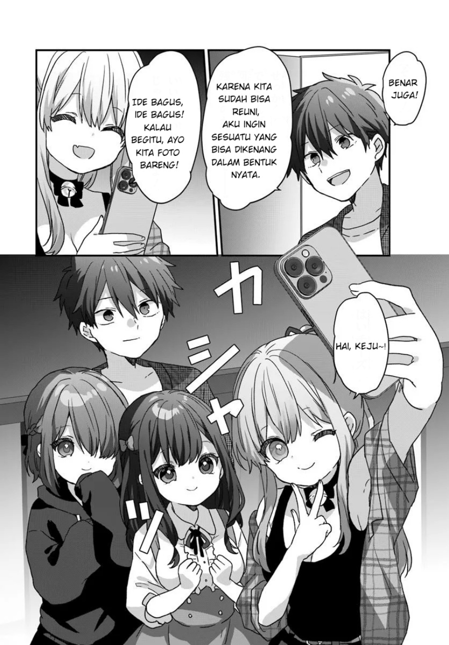 Daigaku Nyuugakuji Kara Uwasa Sareteita Bishoujo San Shimai, Ikiwakareteita Gimai Datta. chapter 2