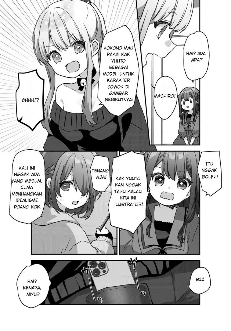 Daigaku Nyuugakuji Kara Uwasa Sareteita Bishoujo San Shimai, Ikiwakareteita Gimai Datta. chapter 2