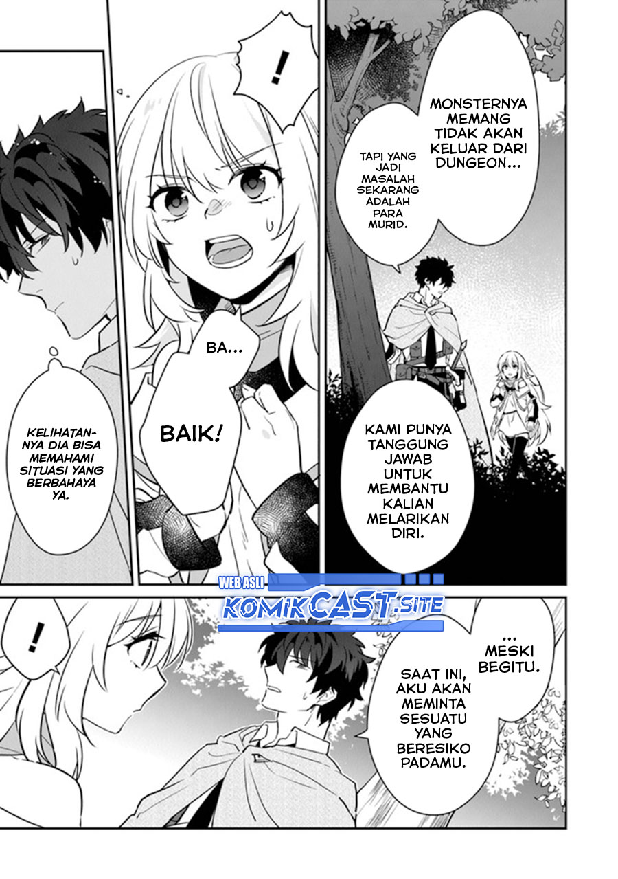 Daizai Dungeon Kyoushuujo no Hanmen Kyoushi: Hazure Gift no “Annaijin” ga Jitsuha Saikyou no Tansakusha de Aru Koto o, Seito-tachi wa Mada Shiranai chapter 8