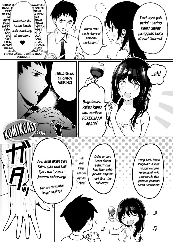 Dame ni Shite Koyou to suru Nenjiou 5-bai Kanojo to Correct Chapter 00 Bahasa Indonesia