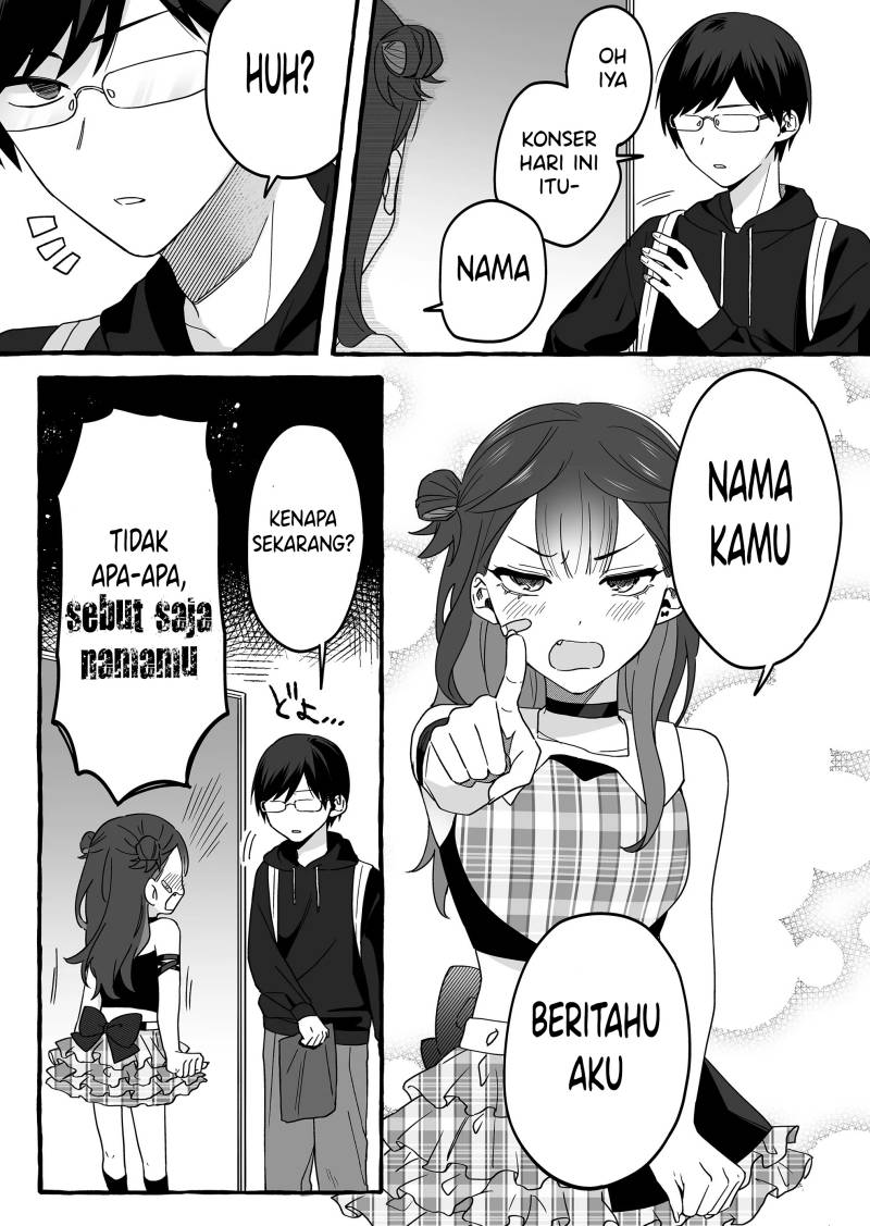 Damedol to Sekai ni Hitori Dake no Fan (Serialization) chapter 3