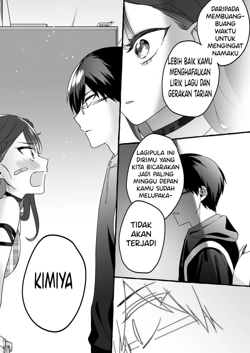 Damedol to Sekai ni Hitori Dake no Fan (Serialization) chapter 3
