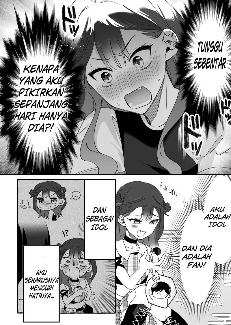 Damedol to Sekai ni Hitori Dake no Fan (Serialization) chapter 11