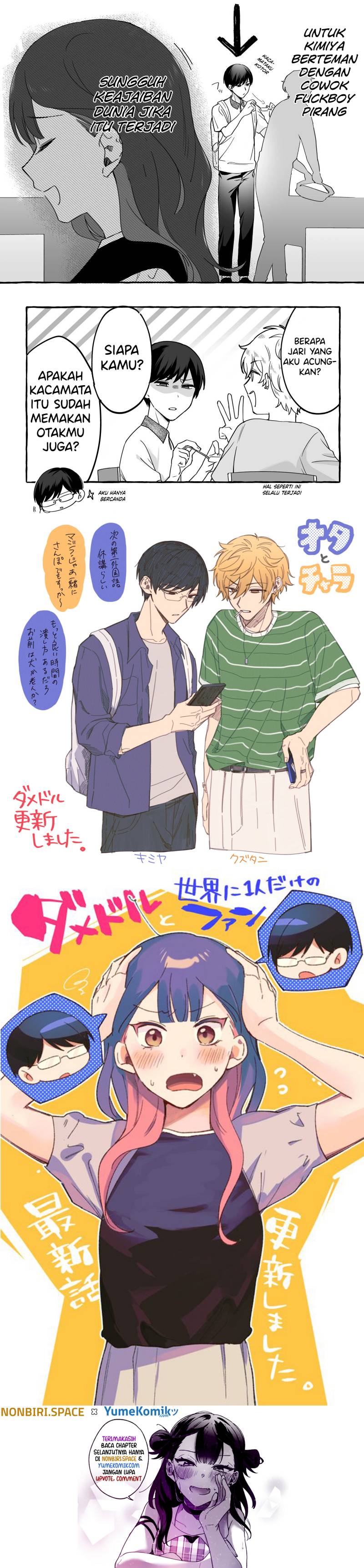 Damedol to Sekai ni Hitori Dake no Fan (Serialization) chapter 11