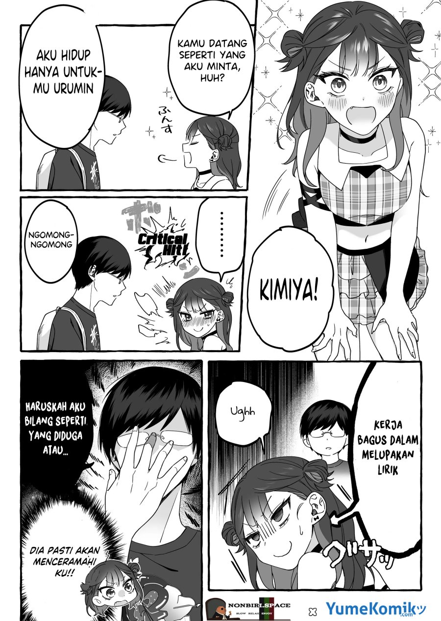 Damedol to Sekai ni Hitori Dake no Fan (Serialization) Chapter 05 bahasa Indonesia