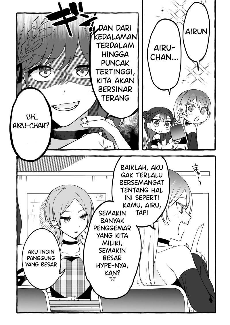Damedol to Sekai ni Hitori Dake no Fan (Serialization) Chapter 08 bahasa Indonesia