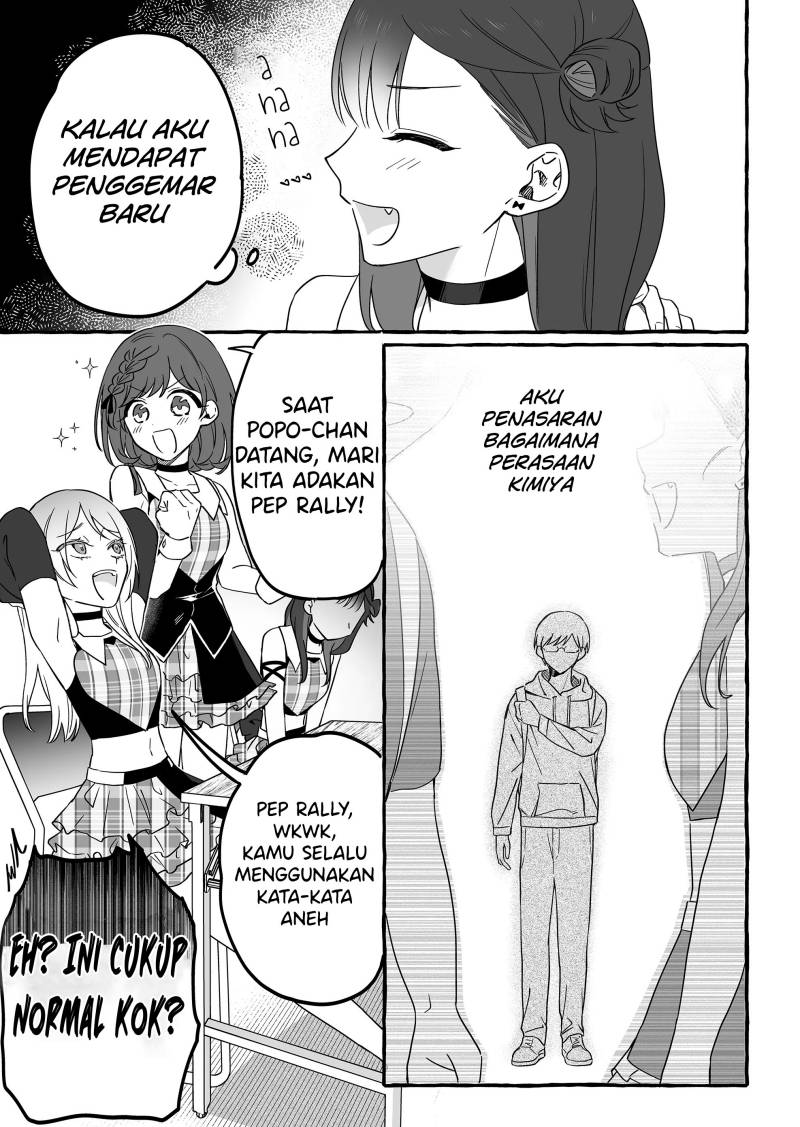 Damedol to Sekai ni Hitori Dake no Fan (Serialization) Chapter 08 bahasa Indonesia