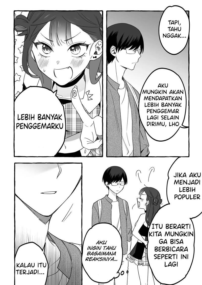 Damedol to Sekai ni Hitori Dake no Fan (Serialization) Chapter 08 bahasa Indonesia