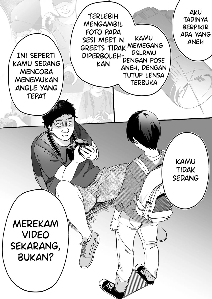 Damedol to Sekai ni Hitori Dake no Fan (Serialization) Chapter 10 Bahasa Indonesia