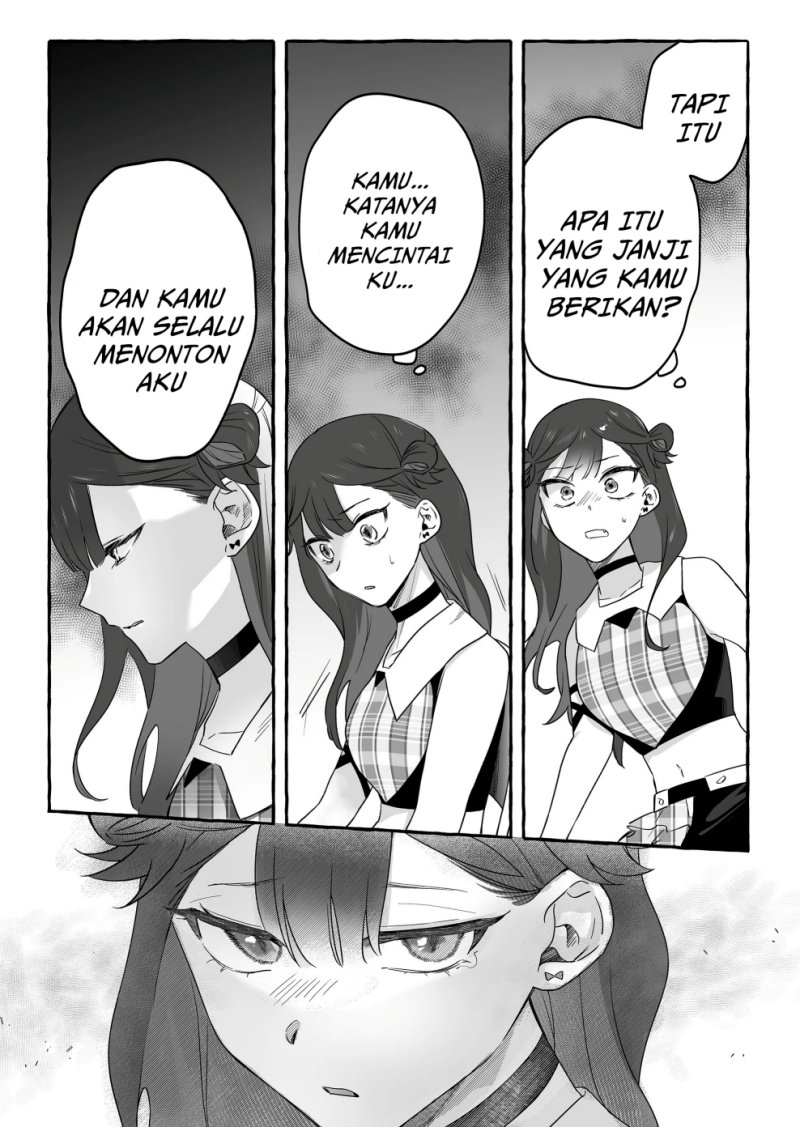 Damedol to Sekai ni Hitori Dake no Fan (Serialization) Chapter 18 Bahasa Indonesia