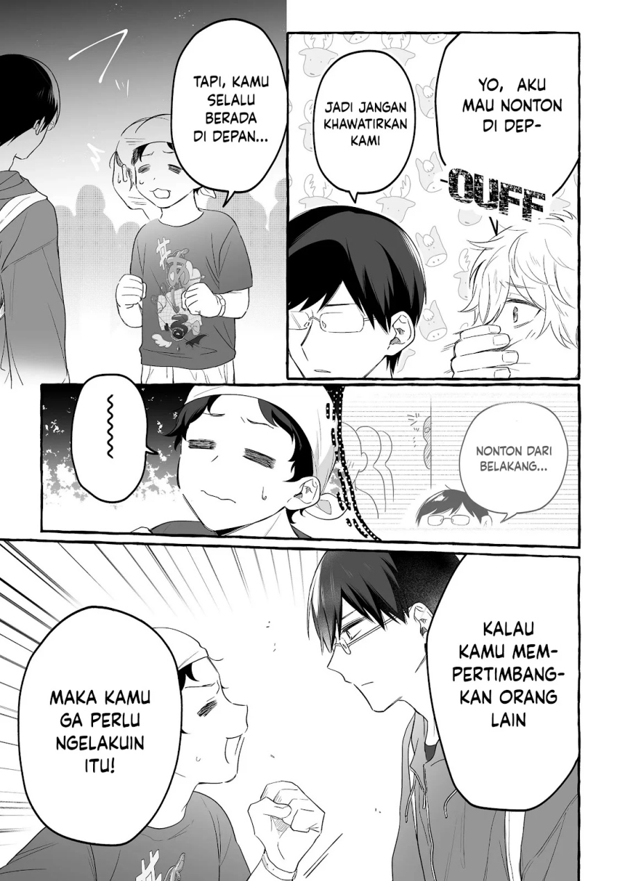 Damedol to Sekai ni Hitori Dake no Fan (Serialization) Chapter 25 Bahasa Indonesia
