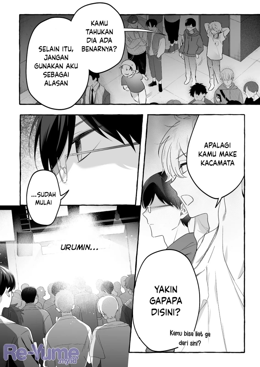 Damedol to Sekai ni Hitori Dake no Fan (Serialization) Chapter 25 Bahasa Indonesia