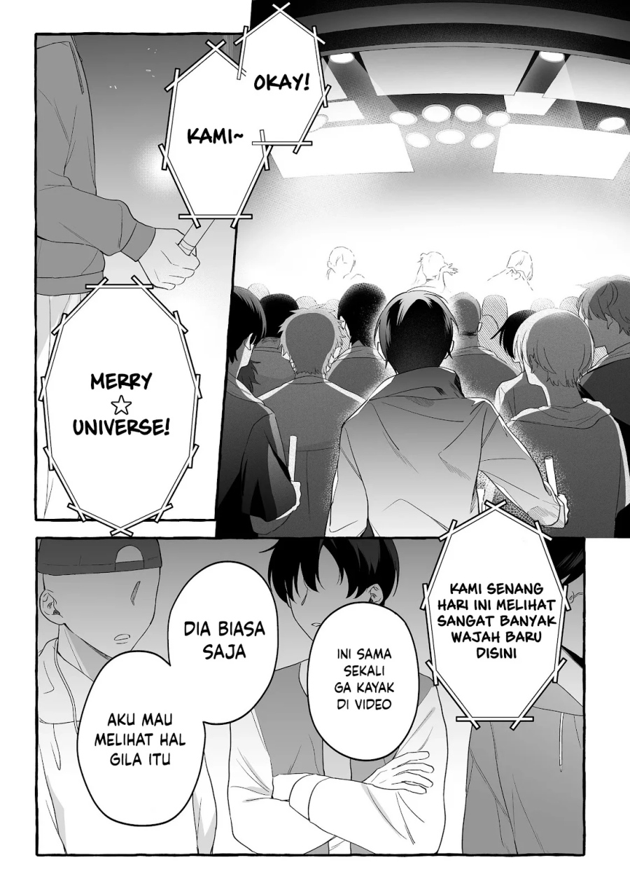 Damedol to Sekai ni Hitori Dake no Fan (Serialization) Chapter 25 Bahasa Indonesia