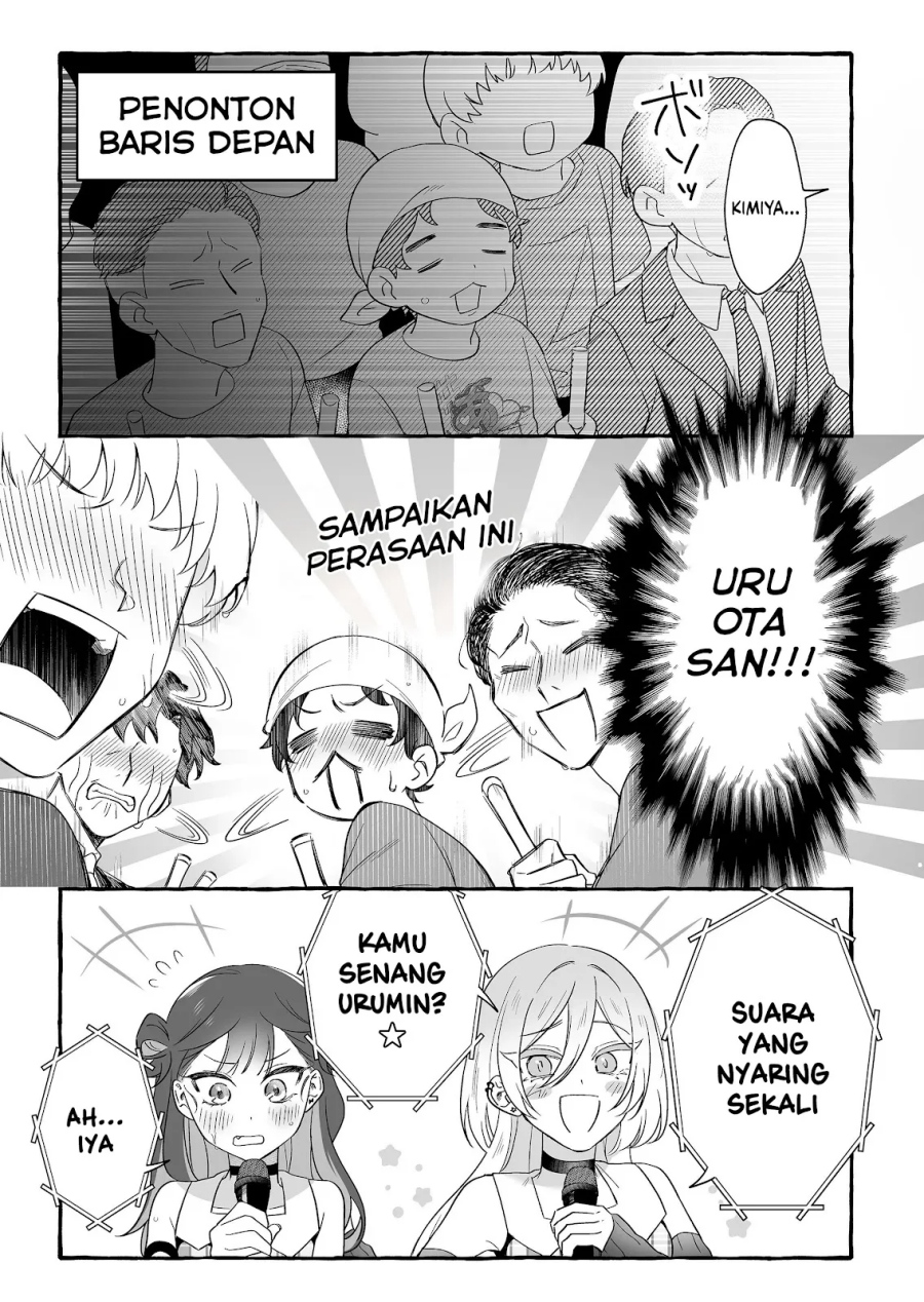 Damedol to Sekai ni Hitori Dake no Fan (Serialization) Chapter 25 Bahasa Indonesia