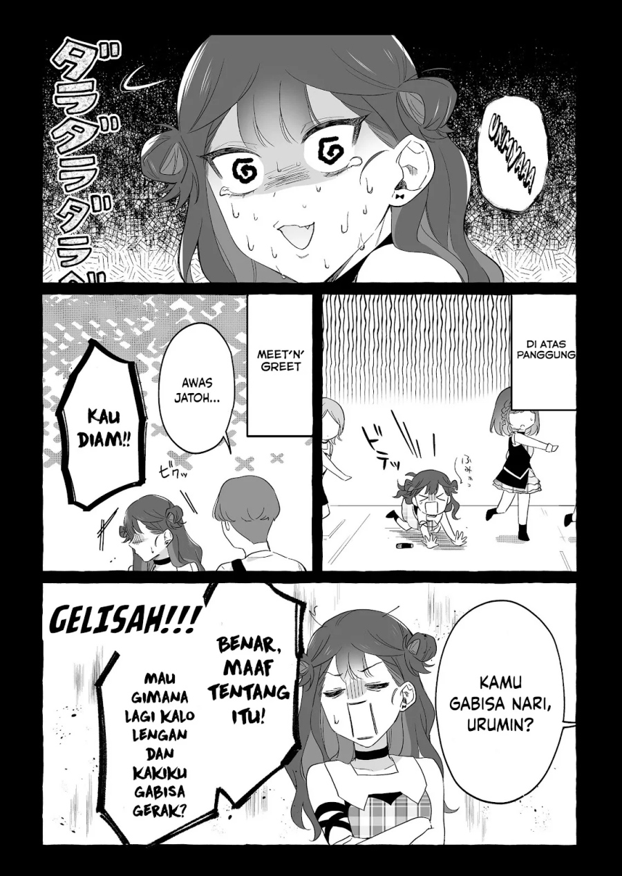 Damedol to Sekai ni Hitori Dake no Fan (Serialization) Chapter 27 Bahasa Indonesia