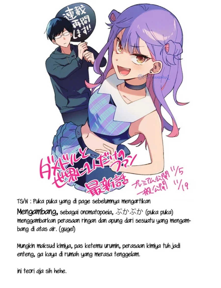 Damedol to Sekai ni Hitori Dake no Fan (Serialization) Chapter 32 Bahasa Indonesia