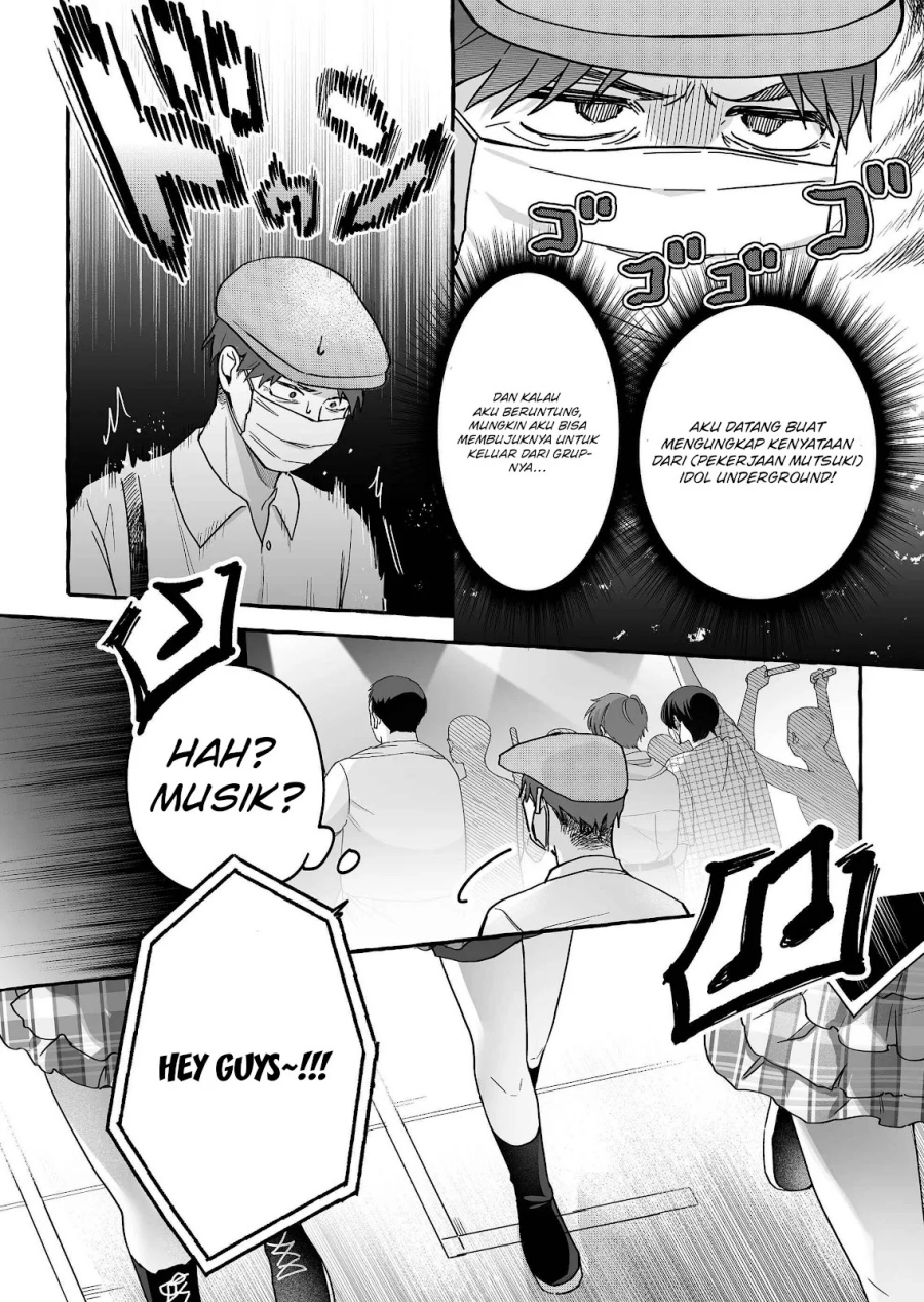 Damedol to Sekai ni Hitori Dake no Fan (Serialization) Chapter 38 Bahasa Indonesia