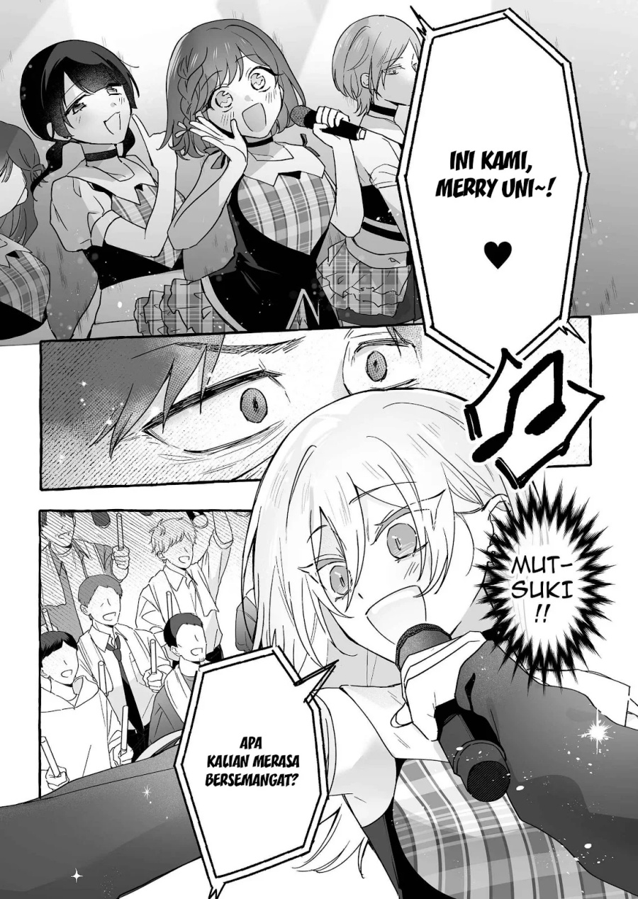 Damedol to Sekai ni Hitori Dake no Fan (Serialization) Chapter 38 Bahasa Indonesia