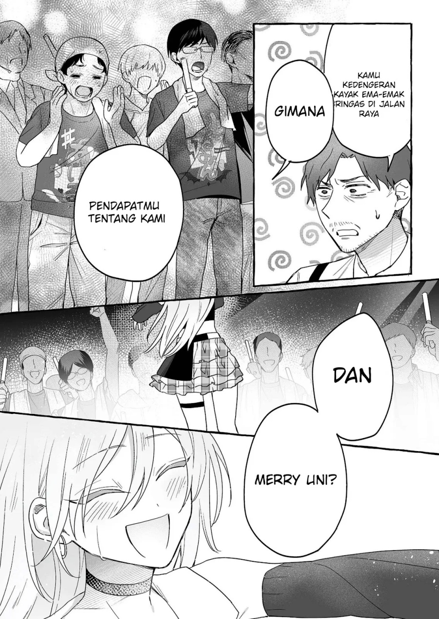 Damedol to Sekai ni Hitori Dake no Fan (Serialization) Chapter 38 Bahasa Indonesia