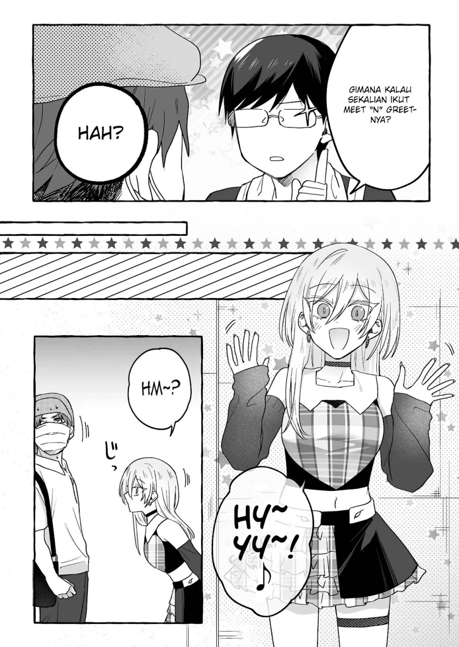 Damedol to Sekai ni Hitori Dake no Fan (Serialization) Chapter 38 Bahasa Indonesia